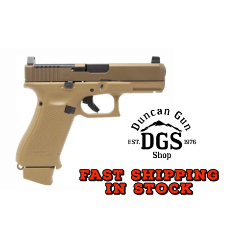 GLO 19X G5 9MM FDE MOS