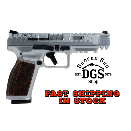 Canik Rival-S Stainless Rosewood Grips 9mm 18RD