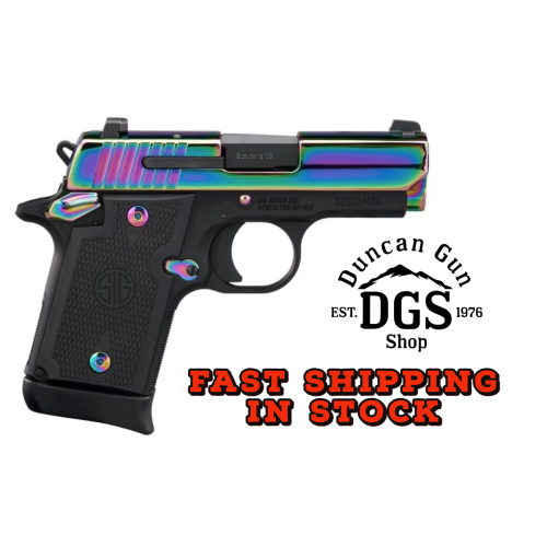 SIG P938 9MM 3 RAINBOW SAO 7RD
