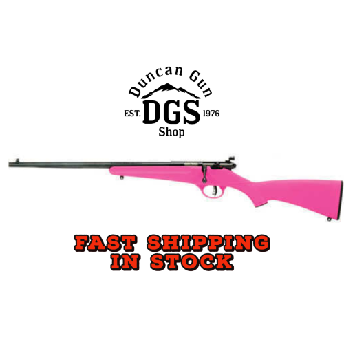 Savage Arms 13844 Rascal Youth 22 LR 1rd 16.13 Matte Black Sporter ...