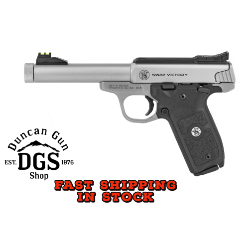 SMITH & WESSON SW22 VICTORY 22LR 5.5" 10RD THREADED BARREL 10201