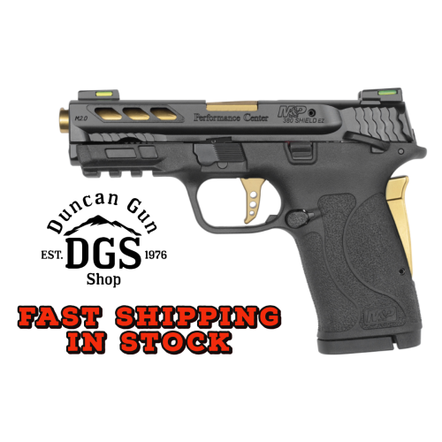 S&W MP2 SHDEZPC 380 GLD PRT