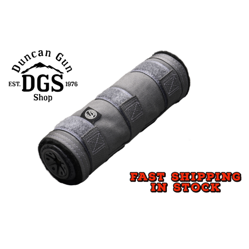 SilencerCo Suppressor Cover 6" Gray