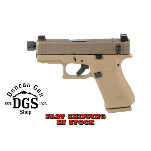 GLOCK 43X HP 9MM 10RD 3.92 TB FDE