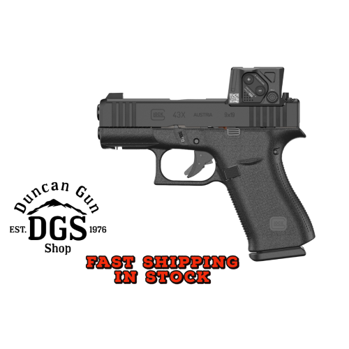 GLOCK 43X 9MM WITH AIMPOINT