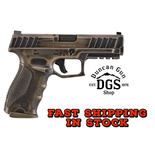 STOEGER STR 9MM 4.13 DISTRESSED FDE 317A26