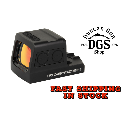 Holosun Technologies EPS Carry Reflex Sight 2 MOA Green Dot EPS-CARRY-GR-2
