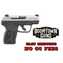 Ruger 13753 LCP Max Compact Frame 380 ACP 10+1 2.80 Black Stainless Steel Barrel, Serrated Stainless Steel Slide, Black Polymer Frame, Black Polymer Grip, Holster, Magazine & Magazine Loader