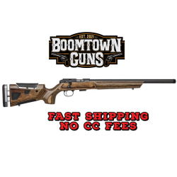 CZ-USA 02365 CZ 457 At-One Varmint SR Full Size 22 LR 5+1 16.50 Black Nitride Heavy Barrel Black Nitride Steel Receiver Wood Fixed Boyd's w/Adjustable Comb Stock Right Hand