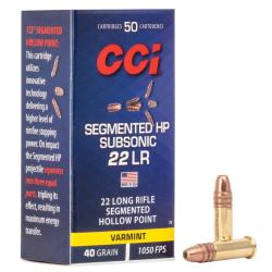 CCI 22LR SUBSONIC SHP 1050FPS