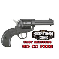 Ruger 2015 Wrangler  22 LR 6 Shot 3.75 Black Cerakote Steel Barrel, Black Cerakote Aluminum Frame, Black Cerakote Cylinder, Black Birdshead Grip, Exposed Hammer