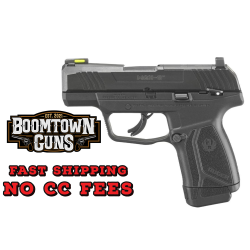 Ruger 3500 Max-9  9mm Luger 12+1 3.20 Black Oxide Alloy Steel Barrel, Black Oxide Optic Ready/Serrated Steel Slide, Black Polymer Frame, Black Polymer Grip, Right Hand