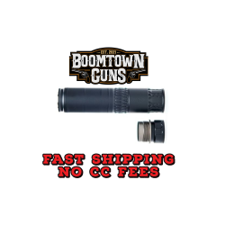 Rugged Suppressors Alaskan360, Suppressor, 338 Lapua, 9MM, Black, Rifle Suppressor AK360