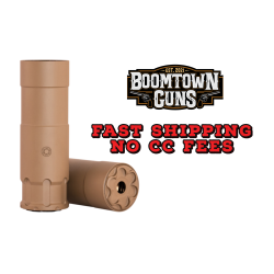 Rugged Suppressors Oculus 22 with ADAPT Modular Technology, Rimfire Suppressor, 22 LR to 5.7X28mm, Length:  Standard Configuration: 5.25, Short Configuration: 3.25, Weight: Standard Configuration: 6.9oz, Short Configuration: 4.3oz, Entirely 17-4PH St