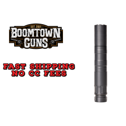 Rugged Suppressors SURGE X, Rifle Suppressor, 7.62MM, Cerakote Finish, Black, Includes Rugged Universal Mount and M3 Brake SRGX762