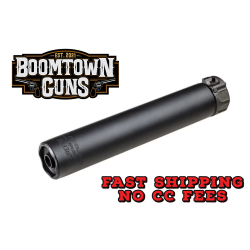 Surefire 2nd Gen SOCOM Rifle Suppressor, RC2, 7.62MM, Black Finish, End Mount Fast Attach SOCOM762-RC2-BK