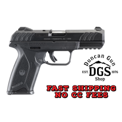 Ruger 3810 Security-9  9mm Luger 15+1 4 Black Steel Barrel, Black Oxide Serrated Steel Slide, Black Polymer Frame w/Picatinny Rail, Black Polymer Grip