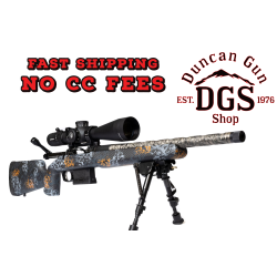 Horizon Firearms RF010A221814C18 Venatic Carbon 22 Creedmoor 18 Fluted Threaded Barrel, Drilled & Tapped Receiver, Arca Rail Forend, Iota EKO Carbon Fiber Stock