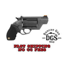 Taurus 2441021GRY Judge Public Defender 45 Colt (LC) Caliber or 2.50 410 Gauge 5 Shot 2.50 Gray Finish Barrel, Matte Black Oxide Finish Cylinder, Gray Finish Polymer Frame & Black Ribber Grip