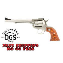 Ruger 0626 Single-Six Convertible 22 LR 22 WMR 6rd 6.50 Satin Stainless Steel Barrel, Cylinder & Frame, Hardwood Grip, Transfer Bar Safety, Exposed Hammer