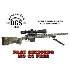 Horizon Firearms RF006P221816T12 Vandal X 22 Creedmoor 18 Black Fluted Threaded Barrel, Drilled & Tapped Receiver, Iota EKO X Carbon Fiber Stock