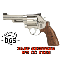 686 MOUNTAIN GUN 357MAG 4 SS BEAR HUG GRIPS/GOLD BEAD/NO IL