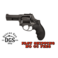 Taurus 2-327P31CHNS 327 Defender T.O.R.O Small Frame 327 Federal Mag 6rd 3 Matte Black Steel Barrel, Cylinder & Optic Ready Frame, Black Rubber Grip