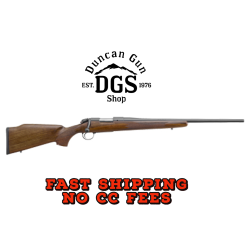 BERGARA B14 TIMBER 243 WIN 22 #4 BLACK CERAKOTE/WALNUT