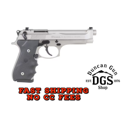 BER 92FS BRIG INOX 3DOT RUB 9MM