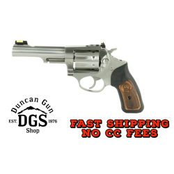 Ruger 5765 SP101  22 LR 8rd 4.20 Satin Stainless Steel Barrel, Cylinder & Frame, Black Rubber w/Wood Insert Grip, Transfer Bar Safety, Exposed Hammer