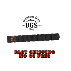 Q Erector Modular Rimfire Suppressor, .99 Diameter, 22LR, 7.6, Aluminum and Stainless Steel, Black, 1/2X28 Thread Pitch SIL-E-22-BLK