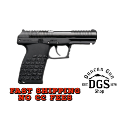 Kel-Tec PR57, Striker Fired, Semi-automatic, Polymer Frame Pistol, Compact, 5.7X28MM, 4.6 Barrel, Matte Finish, Black, Optics Ready, 3 Dot Sights, 20 Rounds, (2) 10 Round Stripper Clips, Includes Optic Plate PR57BLK
