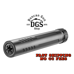FN America Rush 9Ti, Pistol Suppressor, 9MM, Cerakote Finish, Black, Includes 1/2x28 Piston, Booster Assembly Front Cap and End Cap Assembly Tool and Storage Case 96-100718