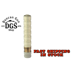 Q Erector Modular Rimfire Suppressor, .99 Diameter, 22LR, 7.6, Aluminum and Stainless Steel, Gray, 1/2X28 Thread Pitch SIL-E-22