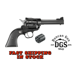 Ruger 0623 Single-Six Convertible 22 LR/22 WMR 6rd 4.62 Blued Alloy Steel Barrel, Cylinder & Frame, Black Checkered Rubber Grip Transfer Bar Safety, Exposed Hammer