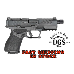 Springfield Echelon 4.0C, Semi-automatic, Striker Fired, Polymer Framed Pistol, Full Size, 9MM, 4.7 Barrel, Threaded 1/2X28, Melonite Finish, Black, Optics Ready Slide, 3-Dot Tritium Night Sights, 2 Magazines, (1)-18 Round and (1)-15 Round ECT9409B-3