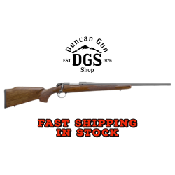 BERGARA B14 TIMBER 243 WIN 22 #4 BLACK CERAKOTE/WALNUT