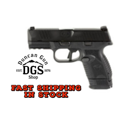FN 66101641 509C Bundle 9mm Luger 24+1 3.70 Black Recessed Crown Barrel, Black PVD Serrated Steel Slide & Polymer Frame w/Picatinny Rail, Ambidextrous, 5 Magazines