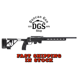 Tikka T3X Ace Target, Bolt Action Rifle, 223 Remington, 24 Threaded Barrel, 5/8-24 Thread Pitch, Modular Chassis, Cerakote Finish, Black, 10 Rounds JRTXATB31224