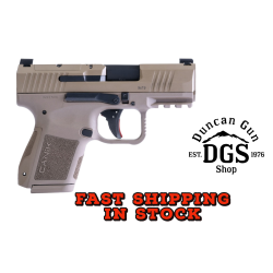 METE MC9 9MM FDE 15+1 OPTICS READY SLIDE CUT