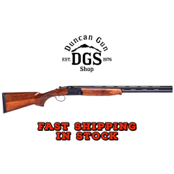 Stevens 22165 555  12 Gauge 28 Over/Under 3 Black Semi-Gloss Oiled Turkish Walnut Ambidextrous Hand