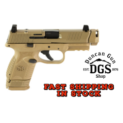 FN 66101794 509C MRD  Compact W/Compensator Frame 9mm Luger 4.20 15+1 12+1 Black Flat Dark Earth PVD Flat Dark Earth
