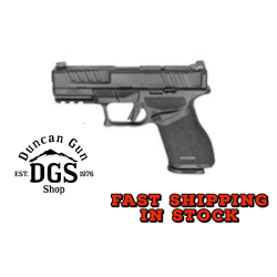 Springfield Echelon 4.0C, Semi-automatic, Striker Fired, Polymer Framed Pistol, Full Size, 9MM, 4 Barrel, Melonite Finish, Black, Optics Ready Slide, 3-Dot Tritium Night Sights, 2 Magazines, (1)-18 Round and (1)-15 Round EC9409B-3D