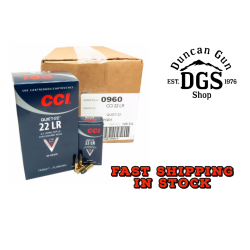 CCI 960 Quiet-22  22LR 40gr Lead Round Nose 50 Per Box/100 Case 5000RD