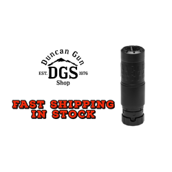 SilencerCo Velos K Suppressor, 556NATO/223 Remington, 4.76 Long, 12.4 oz, 17-4 Stainless Steel & Inconel 625 Construction, V-Series Cerakote Finish, Black, Includes Internal Charlie Flash Hider Front Cap, Charlie ASR Mount, ASR Muzzle Device, Spanner