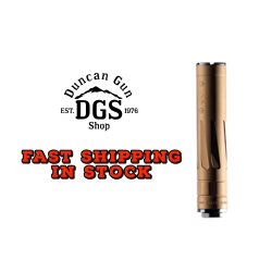 RXD22TI 22LR/5.7 CALIBER RIFLE SUPPRESSOR W/RXD674 MUZZLE BRAKE