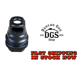 SilencerCo ASR Muzzle Brake Single Port 1/2x28 9mm AC2628