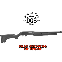 Stevens 19486 320 Security 12 Gauge 3 5+1 18.50 Matte Black Carbon Steel Barrel, Matte Black Synthetic Stock, Ambidextrous Includes Fixed Cylinder Bore Choke