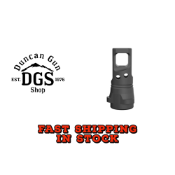 ECHO SINGLE PORT MUZZLE BRAKE FOR BREEK-LOK 3QD 5-8X24 TPI .223 5.56 CAL