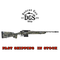 Horizon Firearms RF006P221816T12 Vandal X 22 Creedmoor 18 Black Fluted Threaded Barrel, Drilled & Tapped Receiver, Iota EKO X Carbon Fiber Stock